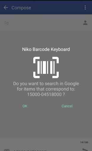 Barcode & QR code Keyboard 3