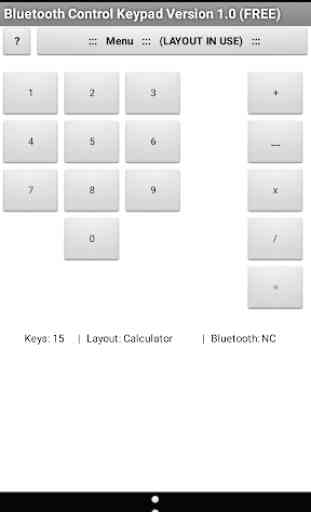 Bluetooth Control Keypad 2