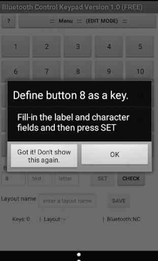 Bluetooth Control Keypad 4