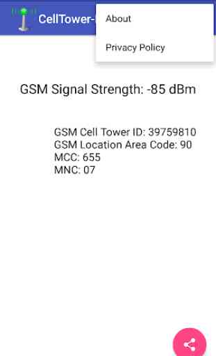 Cell Tower Info and Signal 2