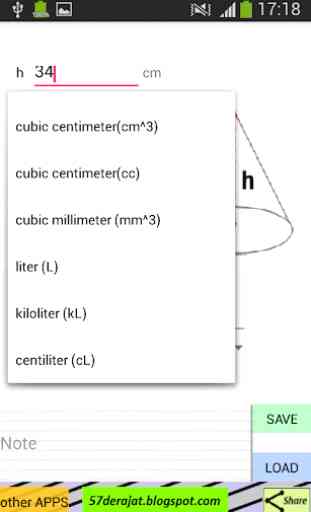 Cone Volume Calculator 3