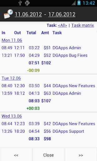 DynamicG Calendar Sync for Android 4 and 5 2