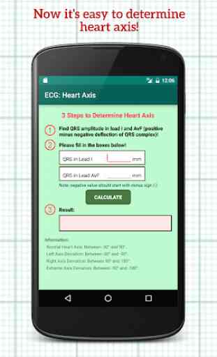 Electrocardiogram (ECG) Pro: Heart Axis 1