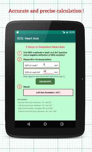 Electrocardiogram (ECG) Pro: Heart Axis 3
