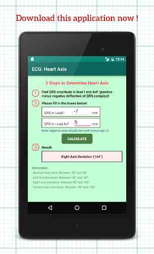 Electrocardiogram (ECG) Pro: Heart Axis 4