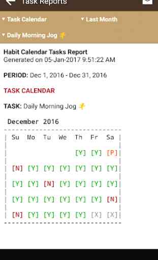 Habit Calendar : Easy Tracker for Habit Streaks. 2