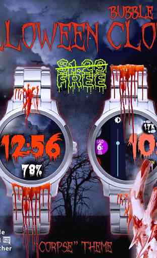 Halloween Watch Face Pack - Now Free 1