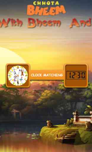Learn Clock with Bheem 1