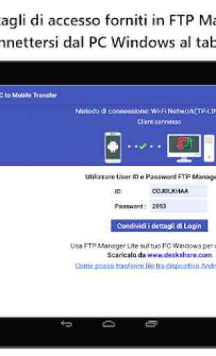 PC to Mobile Transfer - Invia file ovunque 4