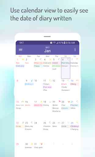 POPdiary - diary, journal 3