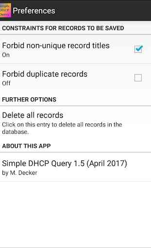 Simple DHCP Query 4