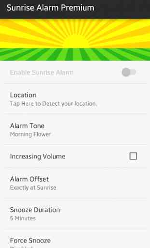 Sunrise Alarm 1
