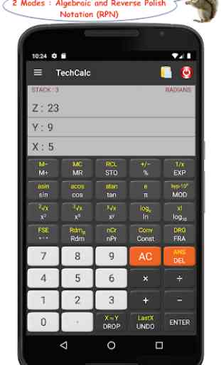 TechCalc Scientific Calculator 2