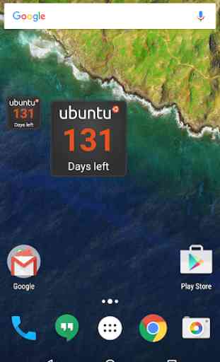 Ubuntu Countdown Widget 2