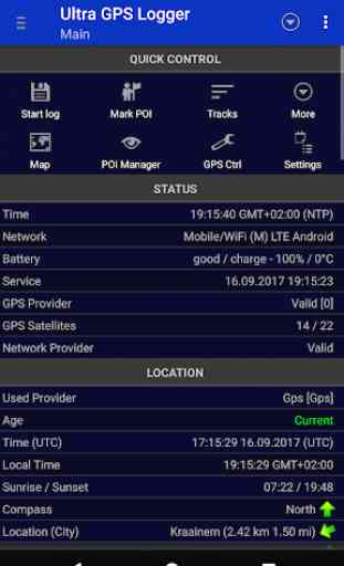 Ultra GPS Logger Lite 1
