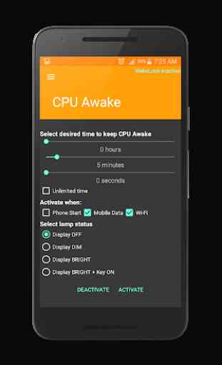 Wake Lock - CPU Awake 1