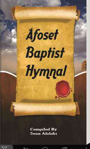 Afoset Baptist English Hymnal 1