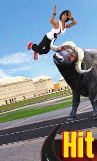 Angry Buffalo Attack 3D 2