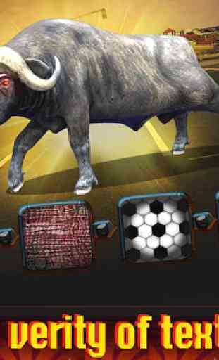 Angry Buffalo Attack 3D 3