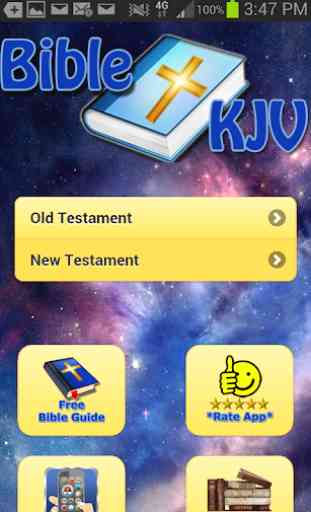 Bible KJV FREE - No Ads, Easy Reading 1