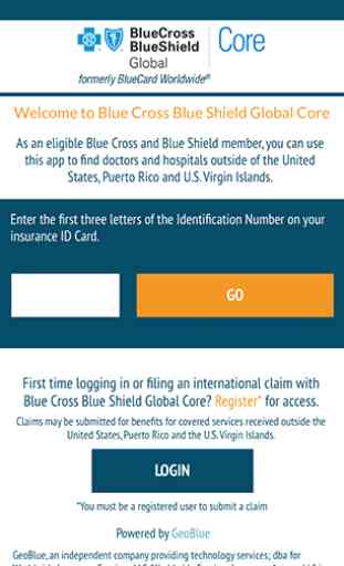 Blue Cross Blue Shield Global Core 1