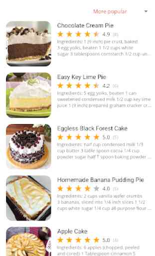 Cake and Baking Recipes 2
