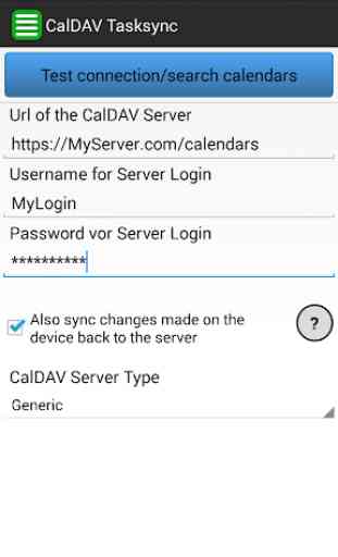 CalDAV TaskSync beta 1