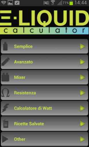 E-Liquid Calculator - Vape Tool 1