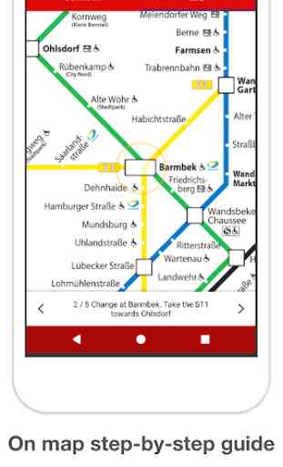 Hamburg Metro – HVV U-Bahn & S-Bahn map and routes 4