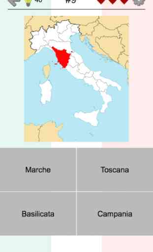 Le regioni d'Italia - Mappe e capoluoghi italiani 1