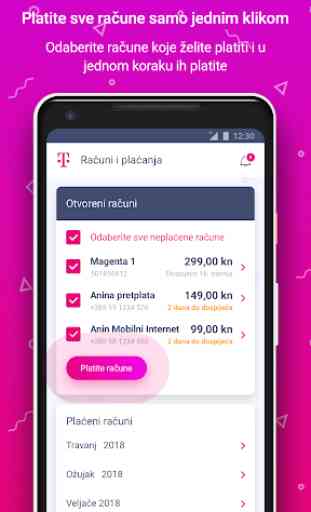 Moj Telekom HR: Pregled i upravljanje uslugama 2