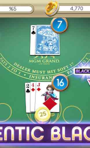 myVEGAS Blackjack 21 - Gioco da casinò gratuito 1