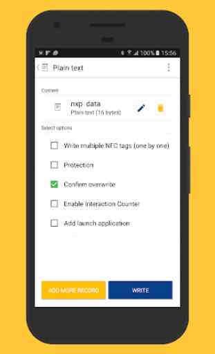 NFC TagWriter by NXP 3