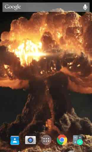 Nuclear Explosion Live Wallpap 2