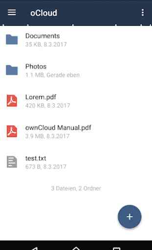 ocloud for owncloud 3