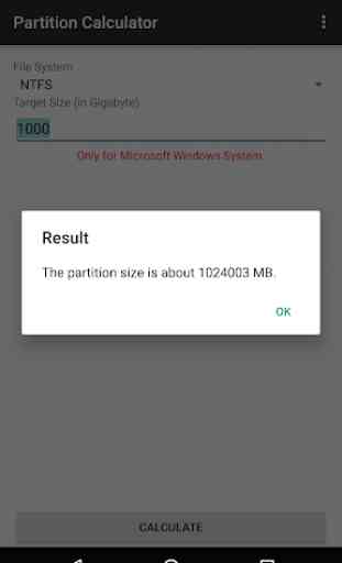 Partition Calculator (Paid) 2