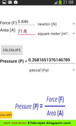 Pressure Converter Equation 2