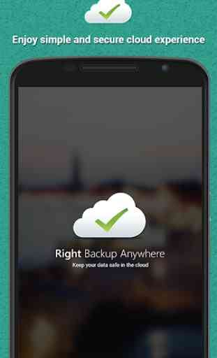 Right Backup Anywhere - Online Cloud Storage 1