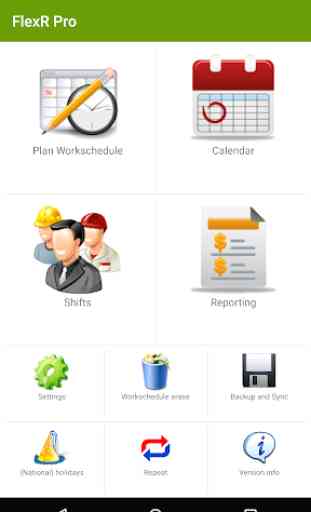Shift Work Calendar (FlexR Pro) 1