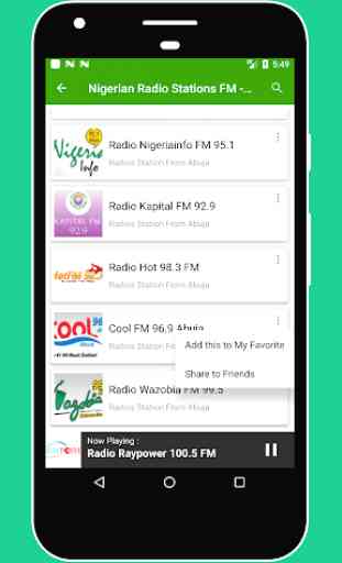 Stazioni Radio Nigeriane FM - Radio Nigeria Online 3