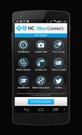 Student Blue Connect Mobile NC 2