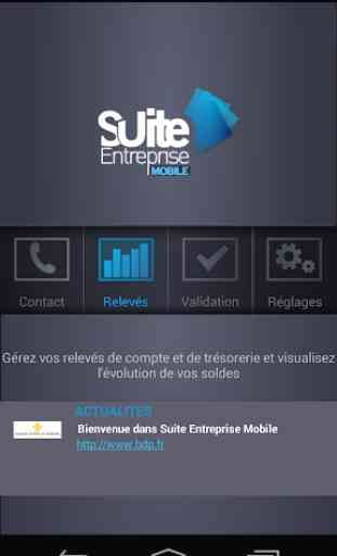 Suite Entreprise Mobile BdP 2