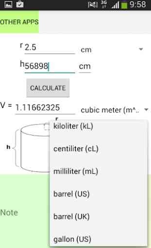 Tube Volume Calculator 2