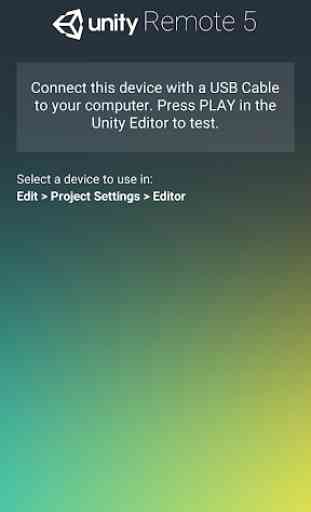 Unity Remote 5 2