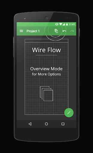 Wire Flow Wireframe Design 4
