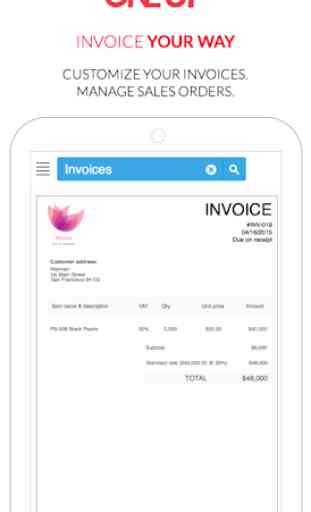 Accounting Invoicing - OneUp 4