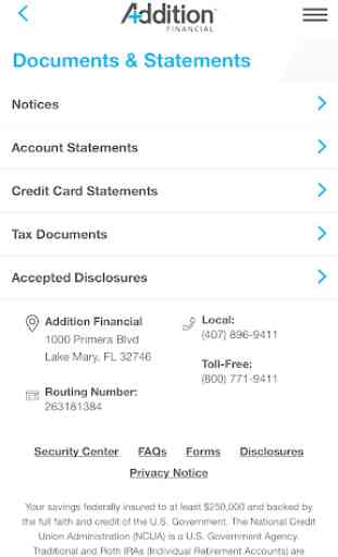 Addition Financial Mobile App 3