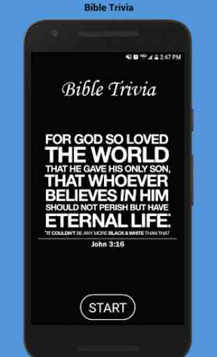 Bible Trivia 1