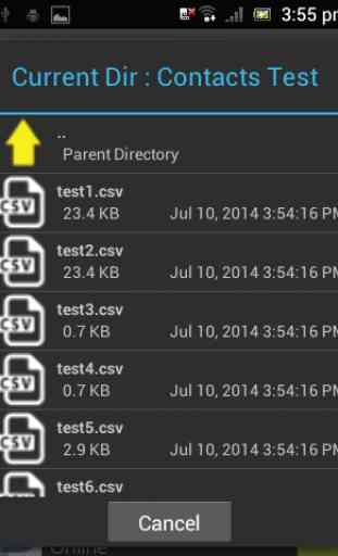 CSV Contacts Importer 3