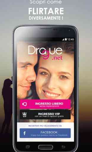 DRAGUE.NET : Incontri, Flirt e Live Chat 1